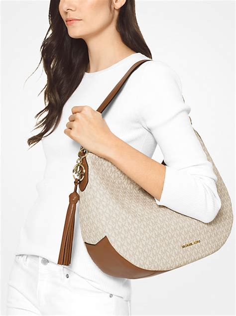 Brooke Large Logo Shoulder Bag 